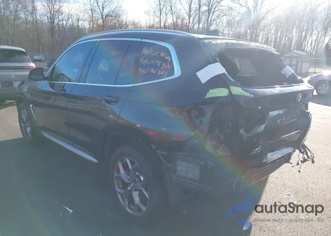 2024 BMW X3 xDrive30I z USA, uszkodzony, nr VIN 5UX53DP05R9U47005